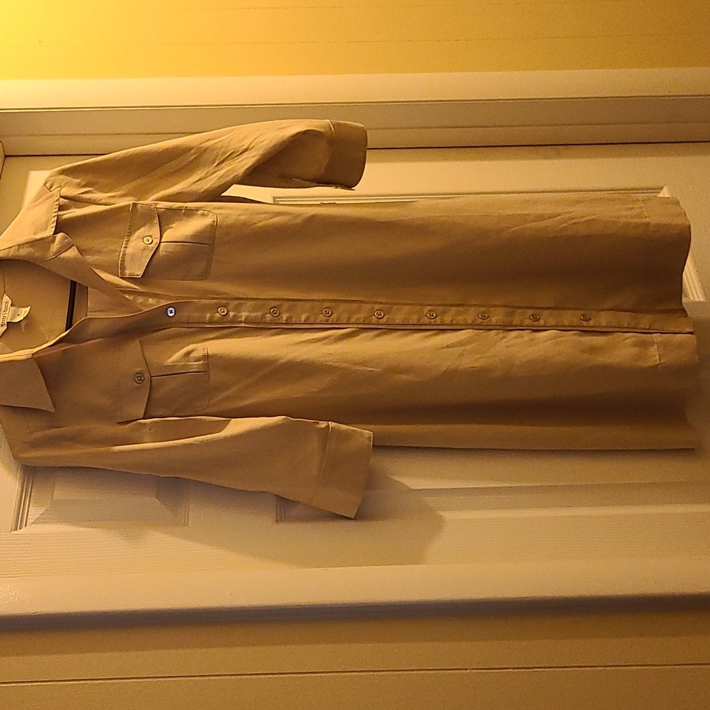 White House Black Market khaki dress